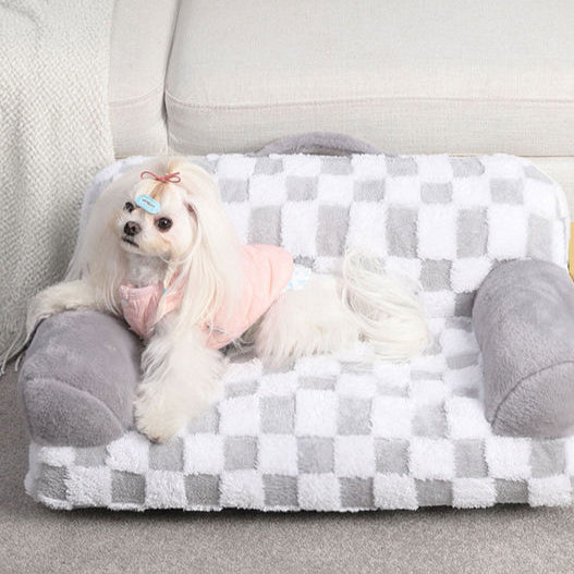 Eco-Friendly Calming Orthopedic Pet Couch Bed